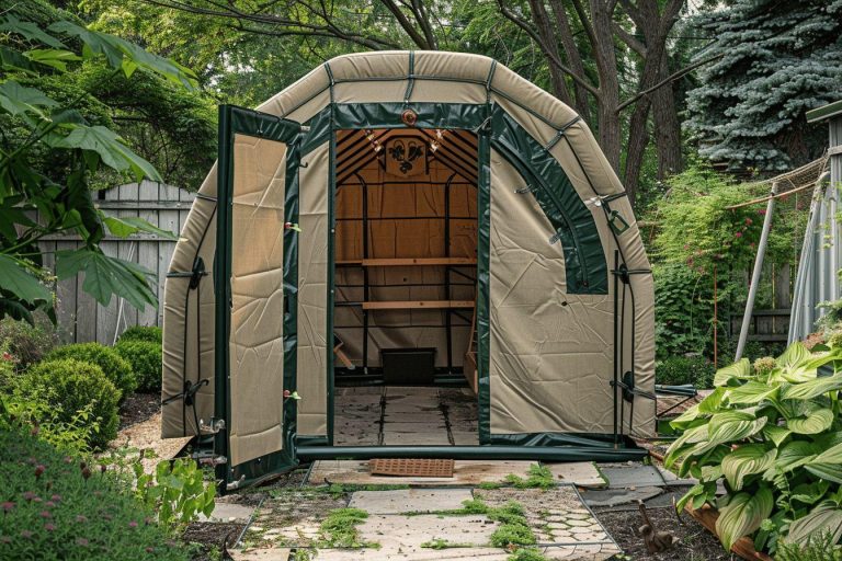 Abri de jardin en toile : comment le choisir pour un abri durable