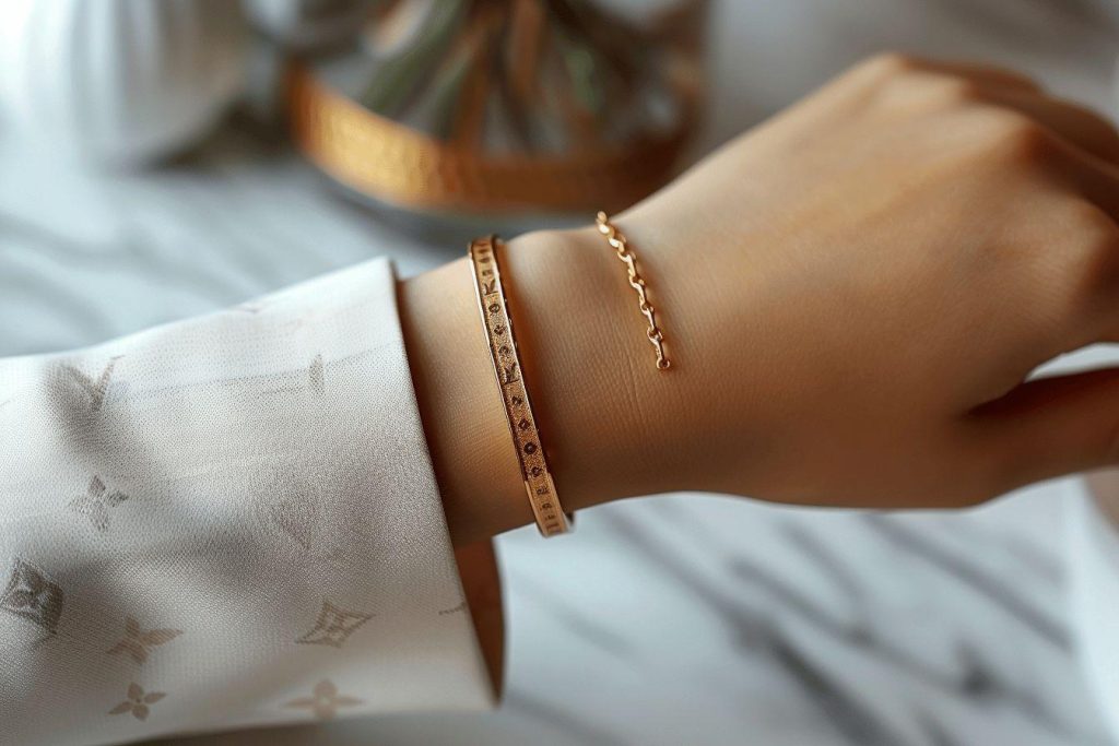 Comment choisir et porter un bracelet pour femme de la marque Louis Vuitton pour un look sophistiqué et iconique ?