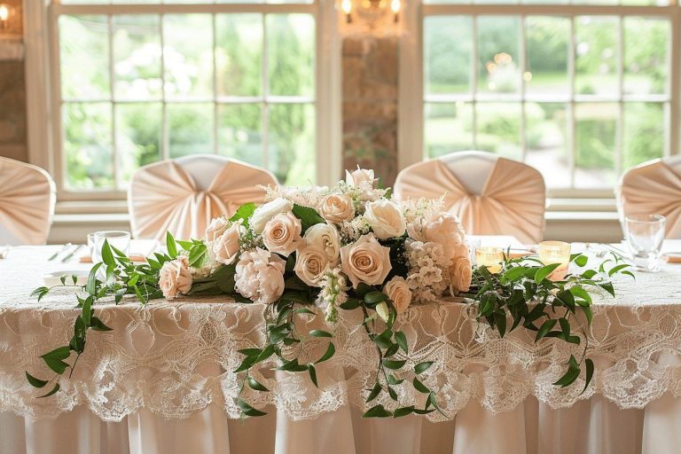 Comment décorer la table d’honneur de son mariage ?