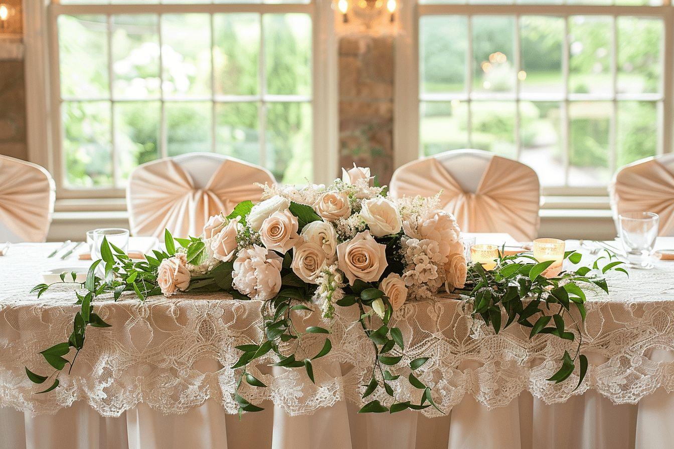 Comment décorer la table d’honneur de son mariage ?