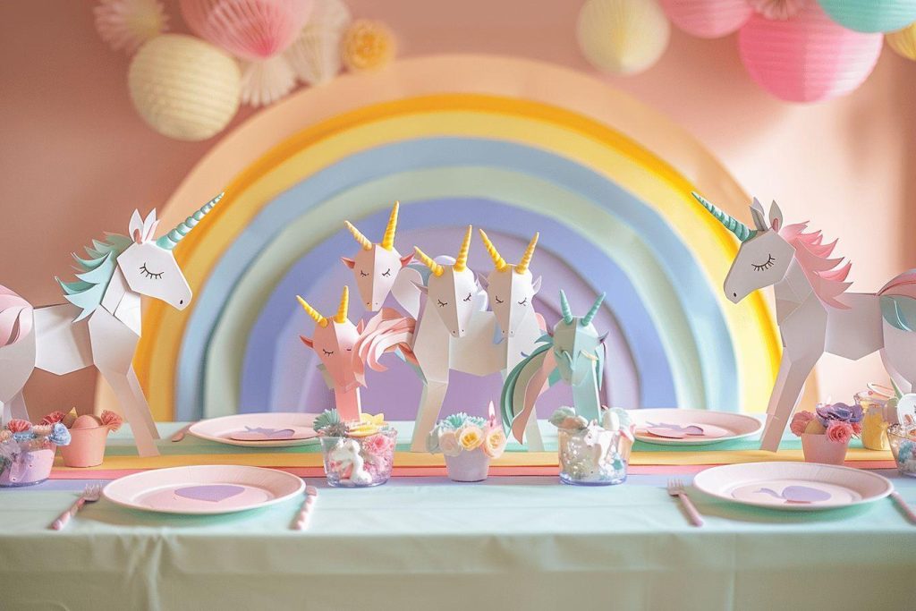 Comment décorer un anniversaire sur le thème de la licorne sans se ruiner ?