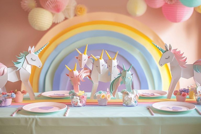 Comment décorer un anniversaire sur le thème de la licorne sans se ruiner ?