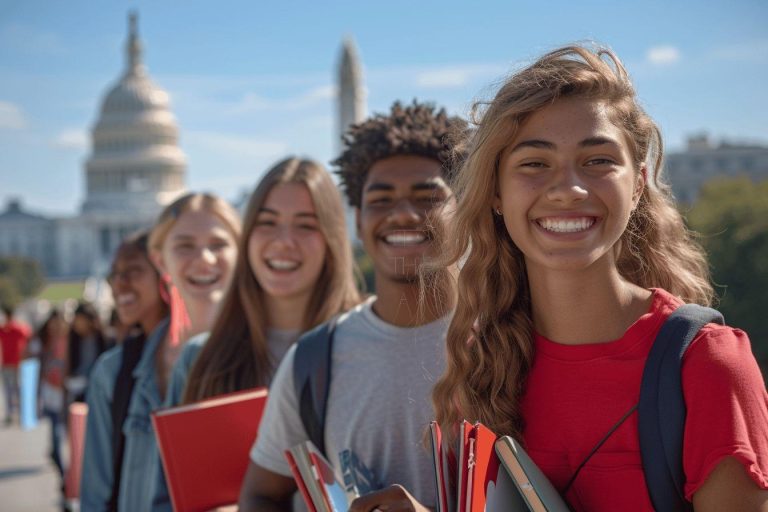 Nous avons profité d’un séjour linguistique usa