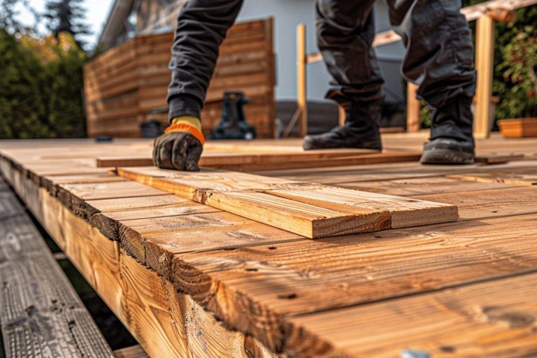 Quelle est la meilleure façon de poser une terrasse en bois ?