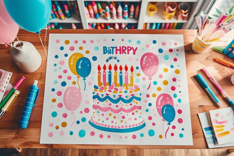 Tampon encreur : une bonne idée pour faire des cartes d’anniversaires